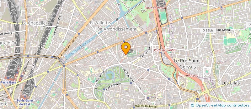 localisation de l'entreprise L.G.M.E ALIMENTATION à PARIS