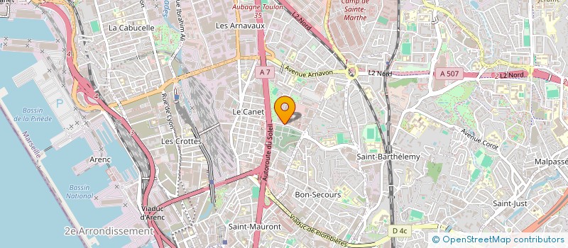 localisation de l'entreprise L.G MULTI-SERVICES à MARSEILLE