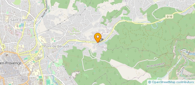 localisation de l'entreprise L&G ORGANISATION ET SERVICES  AIX-EN-PROVENCE