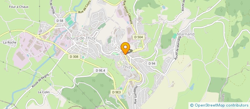 localisation de l'entreprise L G P I  THIZY-LES-BOURGS