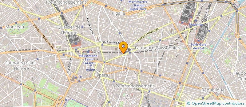 localisation de l'entreprise L.G. PARIS à PARIS