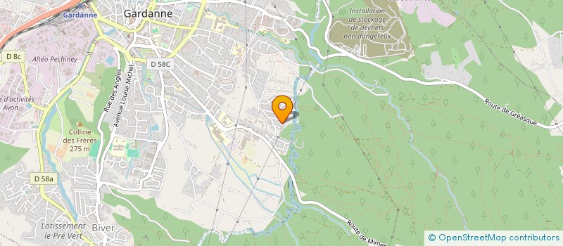 localisation de l'entreprise L.G POSEUR 13  COTEAUX-SUR-LOIRE