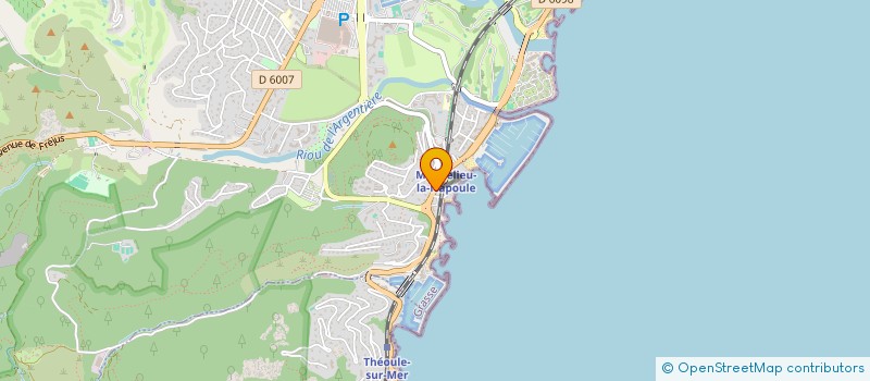 localisation de l'entreprise L & G PRESTIGE IMMOBILIER à MANDELIEU-LA-NAPOULE
