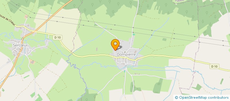 localisation de l'entreprise L.G.PROMO  DOMPIERRE