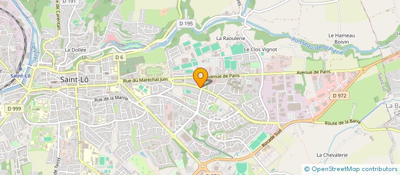 localisation de l'entreprise L.G.R HOLDING  COTTUN