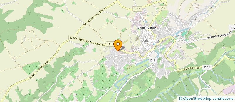 localisation de l'entreprise L.G RALLYE SERVICE à VALENSOLE