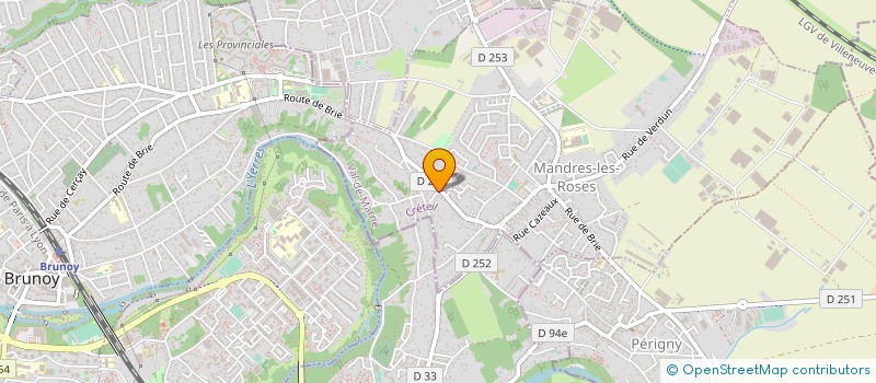 localisation de l'entreprise L&G ROYAL BABY NURSERY  MANDRES-LES-ROSES