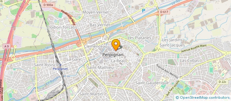 localisation de l'entreprise L.G.S à PERPIGNAN