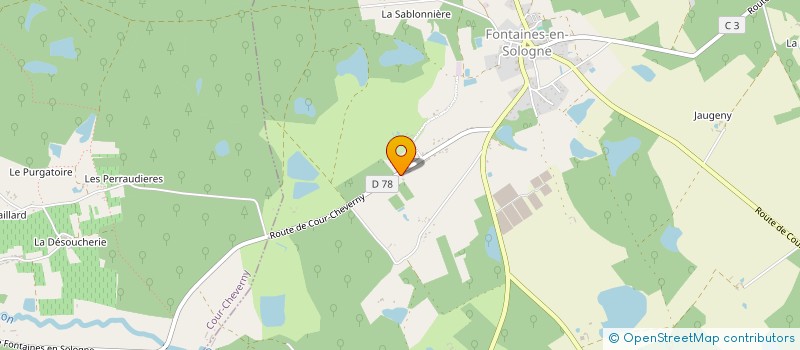 localisation de l'entreprise L&G STASS  FONTAINES-EN-SOLOGNE