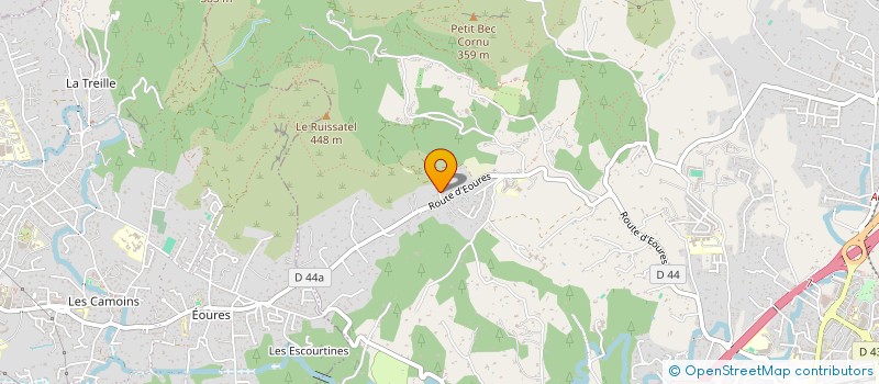 localisation de l'entreprise L.G. STUNTS  LES GENTLEMEN CASCADEURS  AUBAGNE