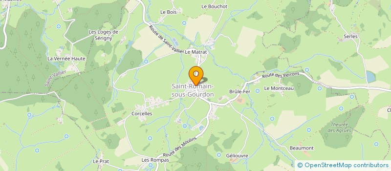 localisation de l'entreprise L.G.T.P. TERRASSEMENT  POUILLOUX