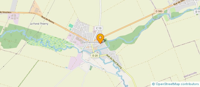 localisation de l'entreprise L&G TP  SELLES