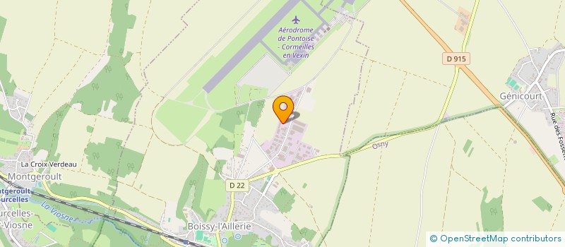 localisation de l'entreprise L & G TRANSPORTS  BOISSY-L'AILLERIE