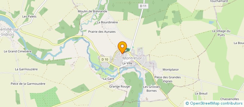 localisation de l'entreprise L.G.Z.  BEAUMONT-VILLAGE