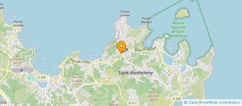 localisation de l'entreprise L GESTION à SAINT BARTHELEMY