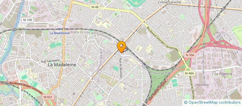 localisation de l'entreprise L GOR à MARCQ-EN-BARŒUL