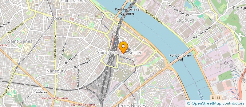 localisation de l'entreprise L GT LOCATION à BORDEAUX