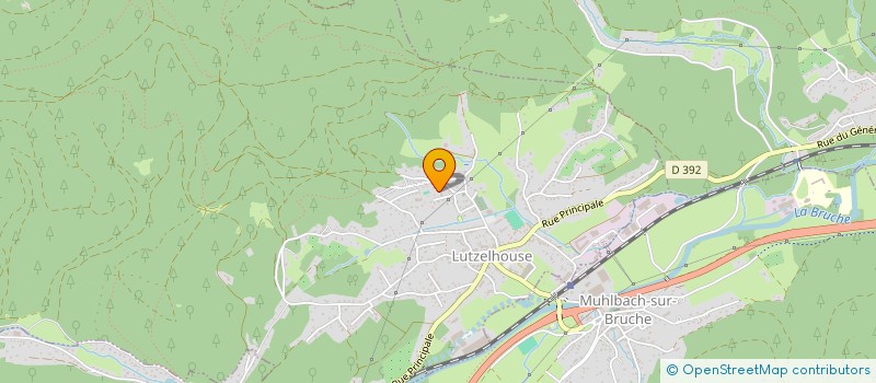 localisation de l'entreprise L H ARCHITECTURE  LUTZELHOUSE