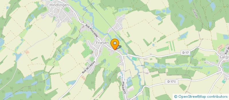 localisation de l'entreprise L&H DEVELOPPEMENT  FRIESEN