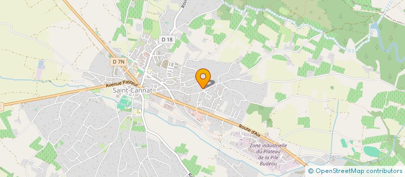 localisation de l'entreprise L&H DEVELOPPEMENT à SAINT-CANNAT