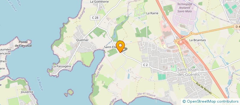 localisation de l'entreprise L.H ENVIRONNEMENT  SAINT-GUINOUX