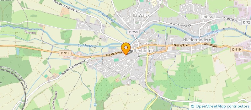 localisation de l'entreprise L-H IMMO  VAL-DE-MODER