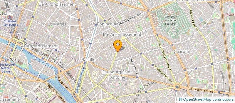 localisation de l'entreprise L.H.INDUSTRIES  PARIS