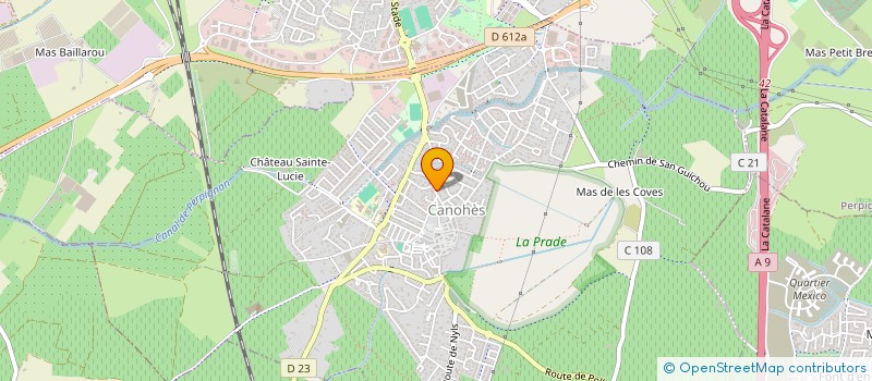 localisation de l'entreprise L&H INVEST  CANOHES