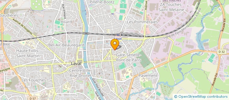 localisation de l'entreprise L H K à LAVAL