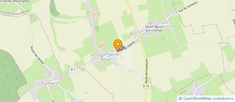 localisation de l'entreprise L.H.M.  ILLOIS