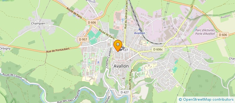 localisation de l'entreprise L'HABITAT DE DEMAIN à AVALLON