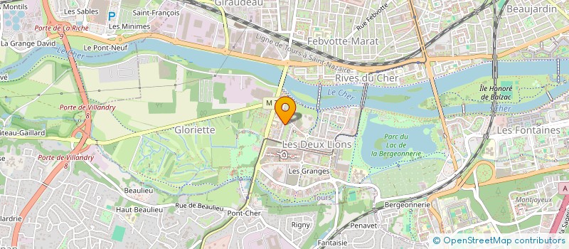 localisation de l'entreprise L'HABITAT DUDU  TOURS