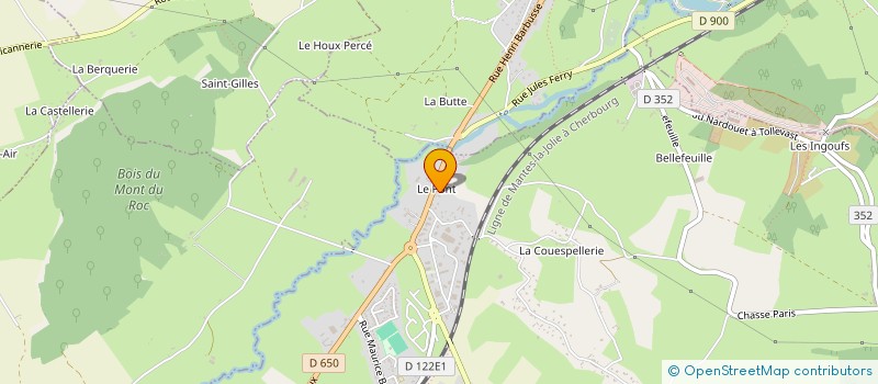 localisation de l'entreprise L'HABITAT EVOLUTIF à MARTINVAST