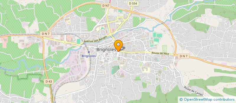 localisation de l'entreprise L HABITAT EVOLUTIF à BRIGNOLES