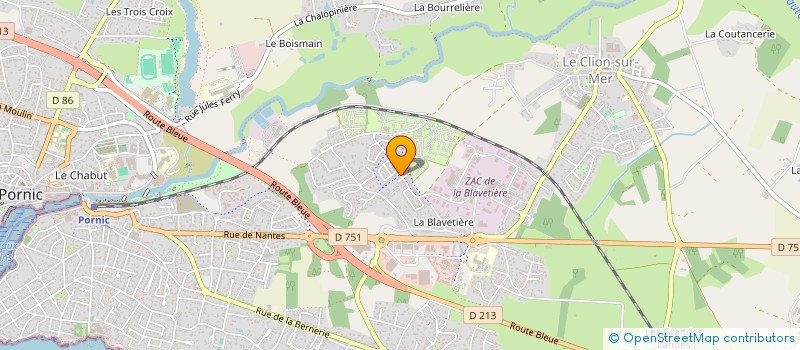 localisation de l'entreprise L'HABITAT SLOW  PORNIC