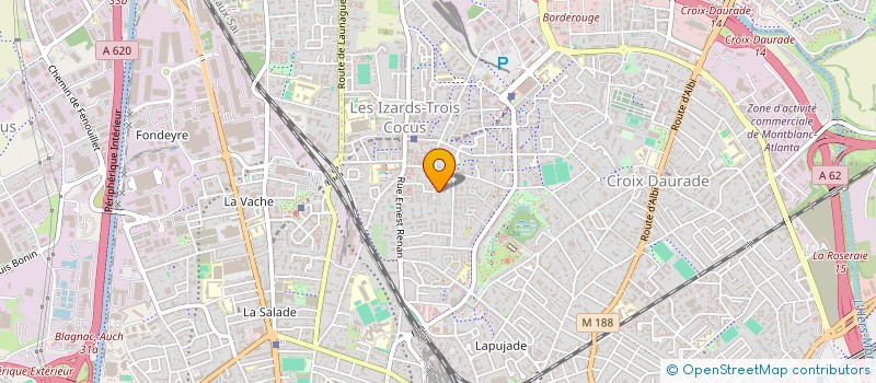 localisation de l'entreprise L HABITAT SOLIDAIRE 31 à TOULOUSE