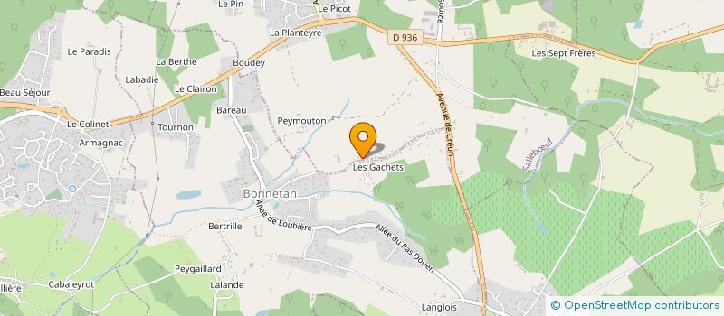 localisation de l'entreprise L'HABITAT VERT  SALLEBUF