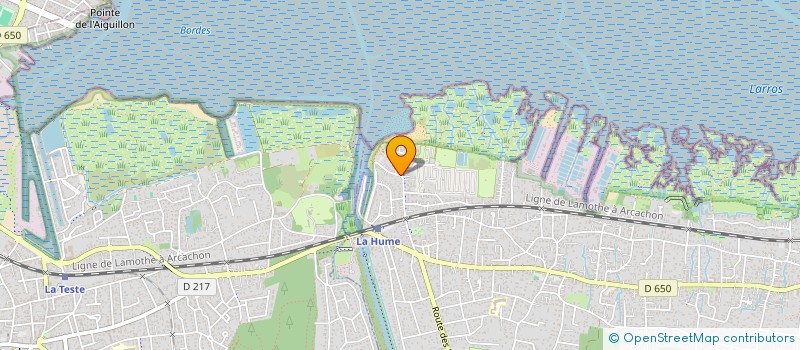 localisation de l'entreprise L'HACIENDA  GUJAN MESTRAS