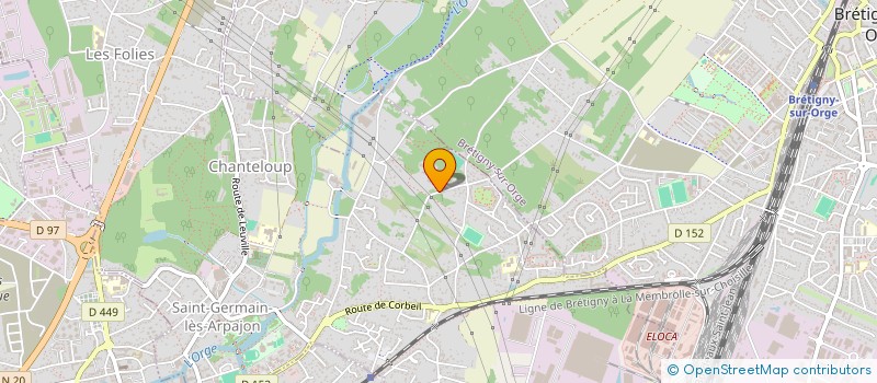 localisation de l'entreprise L HACIENDA à SAINT-GERMAIN-LES-ARPAJON