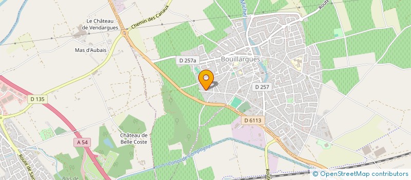 localisation de l'entreprise L HACIENDA  GARONS