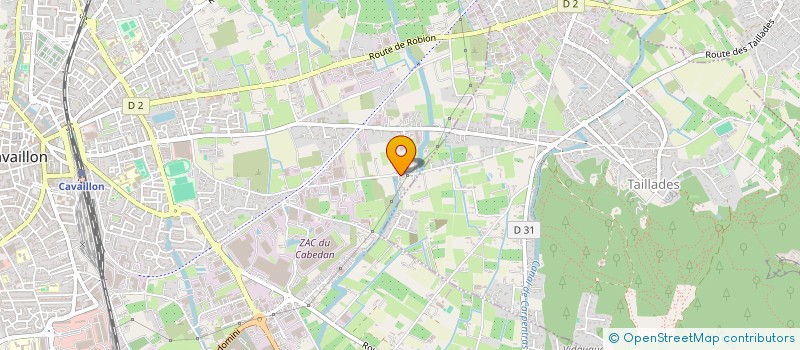 localisation de l'entreprise L'HACIENDA  CAVAILLON