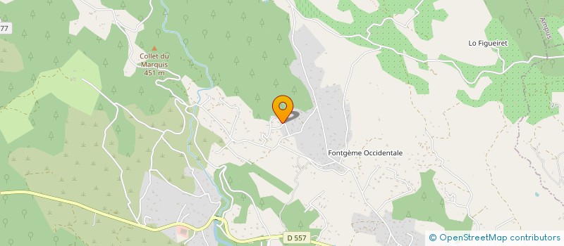 localisation de l'entreprise L'HACIENDA  FLAYOSC