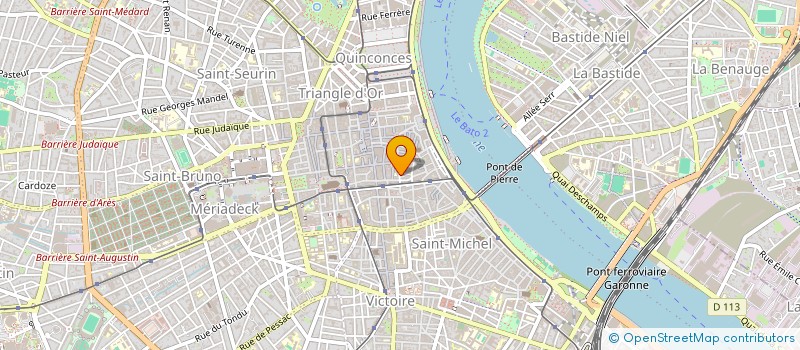 localisation de l'entreprise L'HACIENDA  BORDEAUX