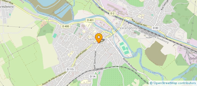 localisation de l'entreprise L'HACIENDA DU CBD  SAINT-NICOLAS-DE-PORT