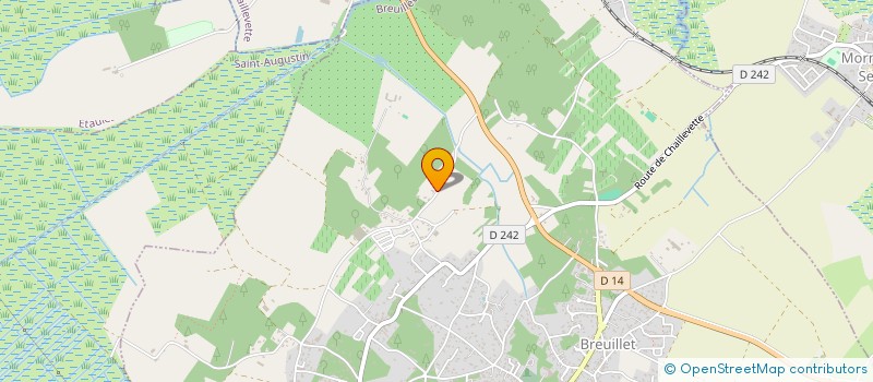localisation de l'entreprise L'HACIENDA VILLA VERDE à BREUILLET