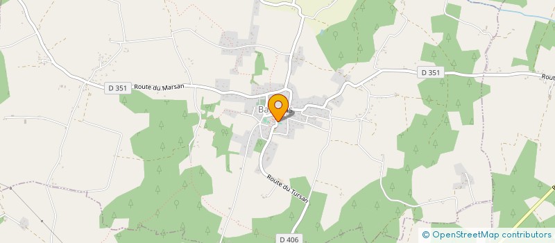 localisation de l'entreprise L'HAIR BAROQUE  BASCONS