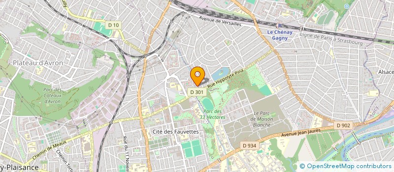 localisation de l'entreprise L' HAIR D'AIMER à NEUILLY-SUR-MARNE