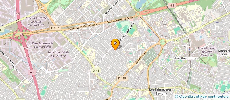 localisation de l'entreprise L'HAIR D'ANGELIQUE à AULNAY SOUS BOIS