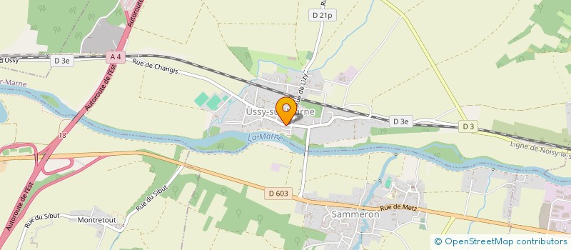 localisation de l'entreprise L'HAIR D'USSY  USSY-SUR-MARNE