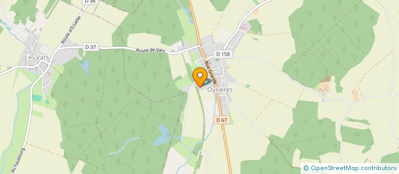 localisation de l'entreprise L'HAIR DE CHACHA  OYRIERES